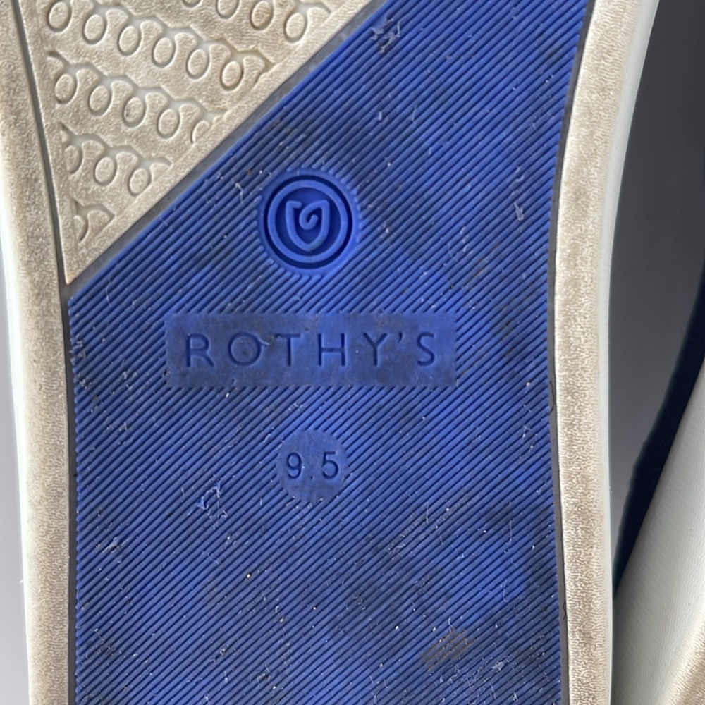 Rothy’s Original Slip On Sneaker sz 9.5 Dark Blue - Picture 9 of 9